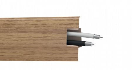 Плинтус ПВХ Arbiton - MACK 60 мм ДУБ ЗОЛОТОЙ 46 60х20х2500